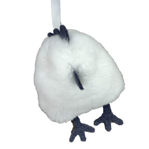 peluche cocotte blanche S caresse orylag 1