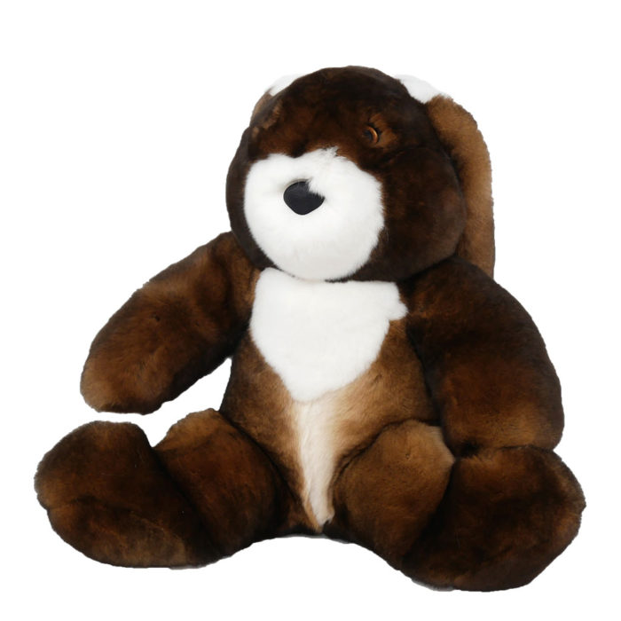 Peluche marron M Caresse Orylag 2