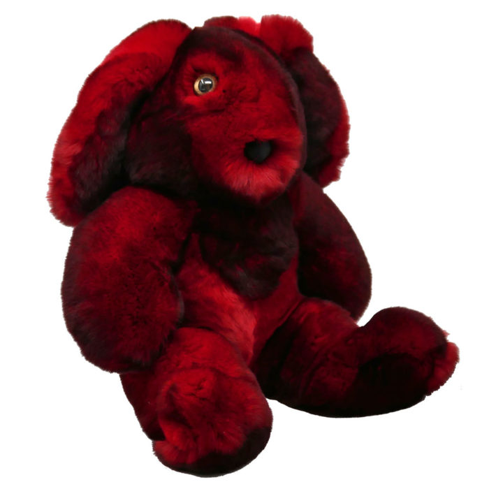 Peluche rouge S Caresse Orylag 2