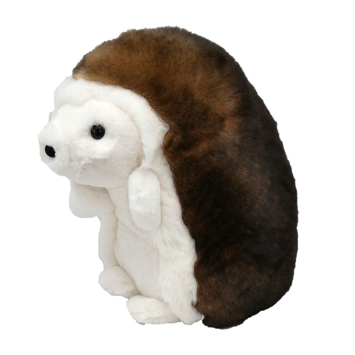 peluche hérisson marron caresse orylag 2