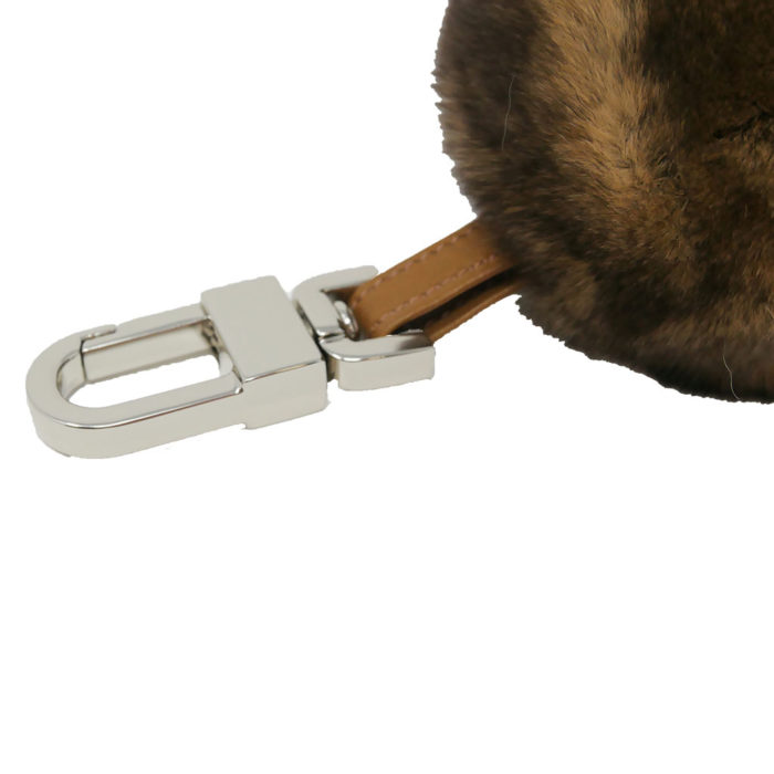 porte clés boule beige caresse orylag 2